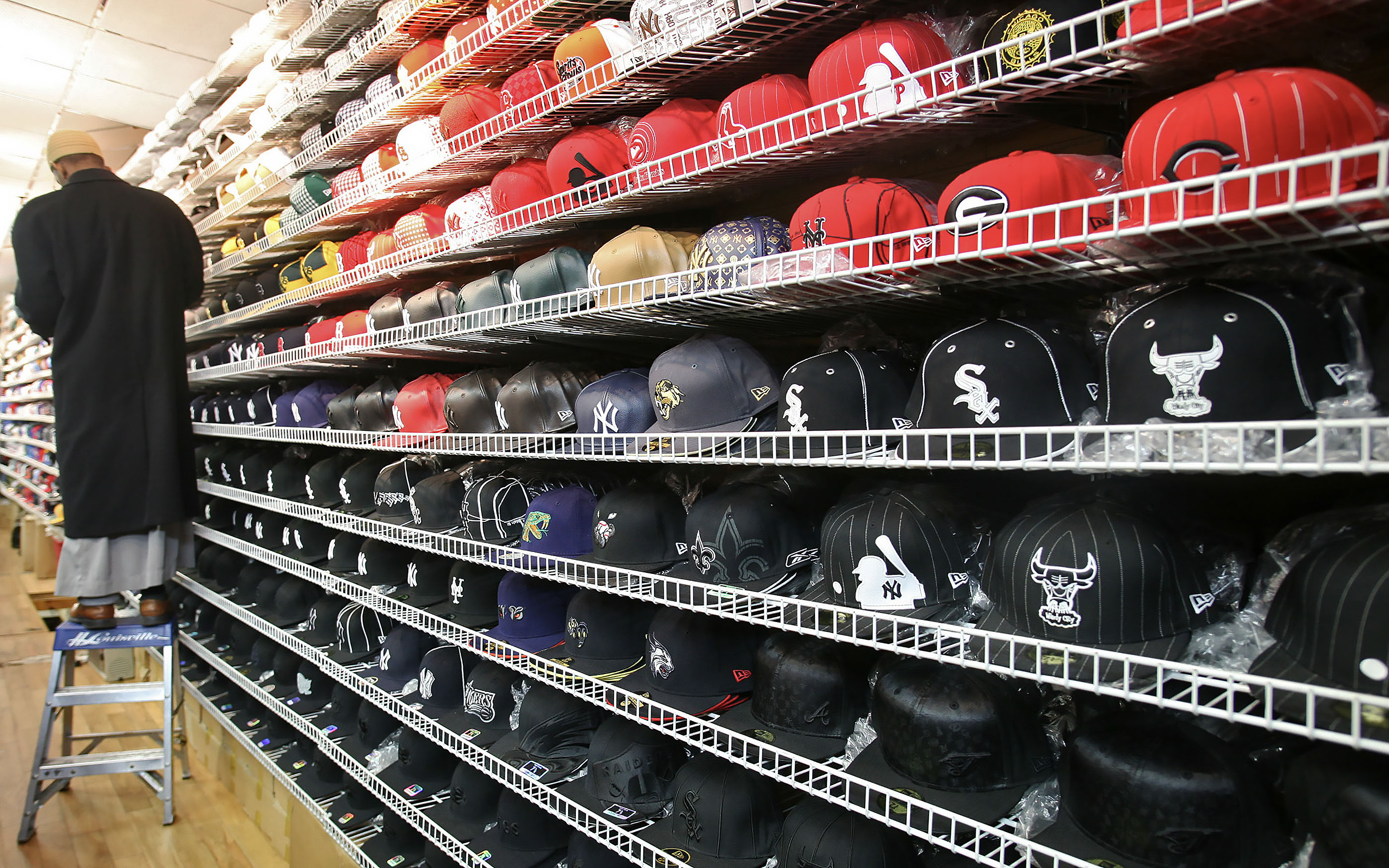 magasin de casquettes dans Harlem magasin de casquettes dans Harlem à New York City