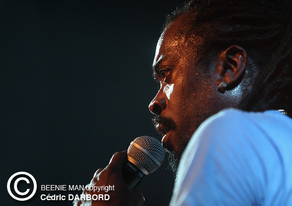 Beenie Man Beenie Man en concert au Rail Théâtre de Lyon en 2010