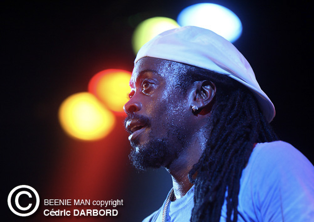 Beenie Man Beenie Man en concert au Rail Théâtre de Lyon en 2010
