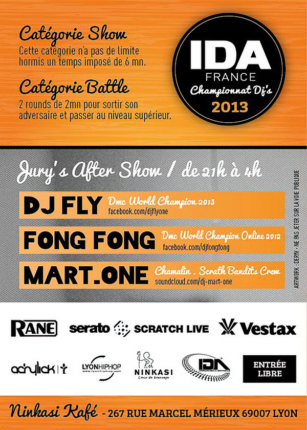 IDA 2013 flyer