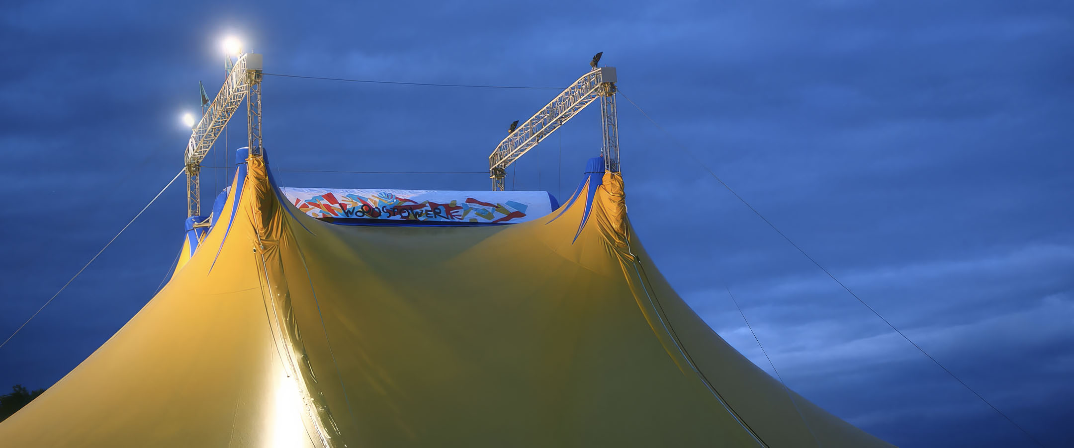 Chapiteau Woodstower 2014