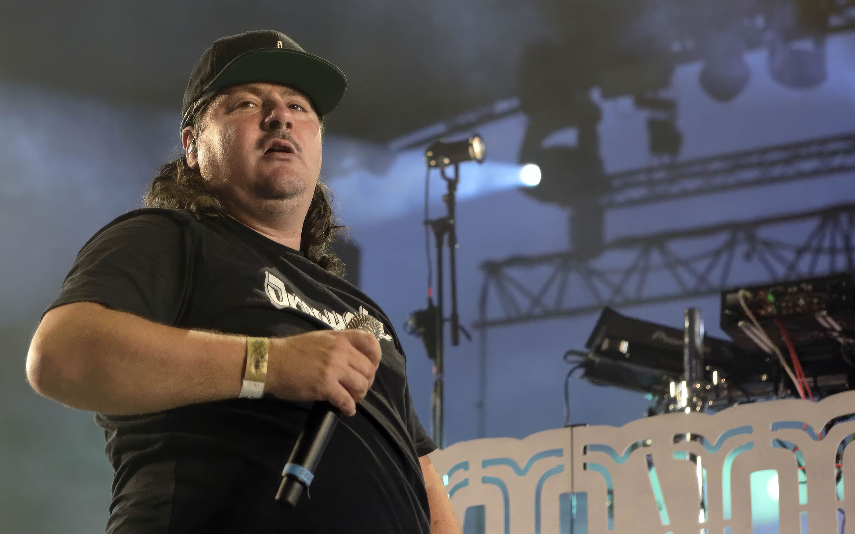 Gérard Baste du groupe Svinkels au festival Authentiks en 2018