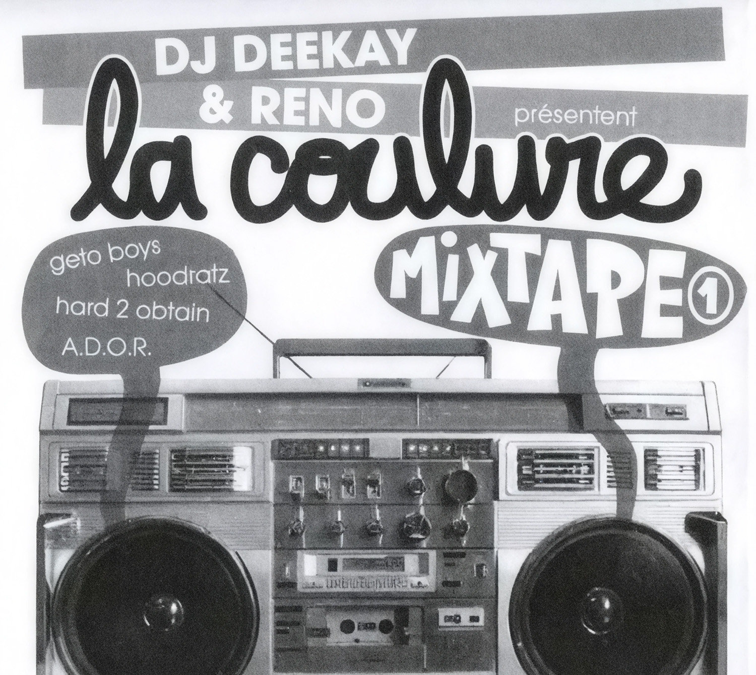 La Coulure mixtape par Dj Deekay & Reno