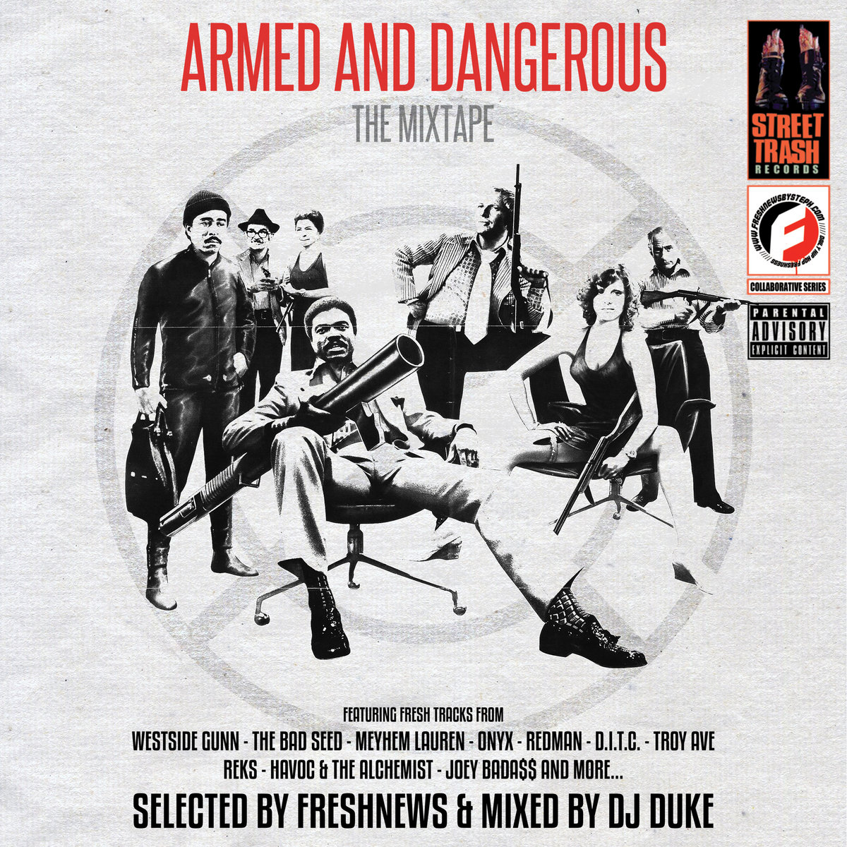 DJ DUKE - Mixtape Armed and Dangerous