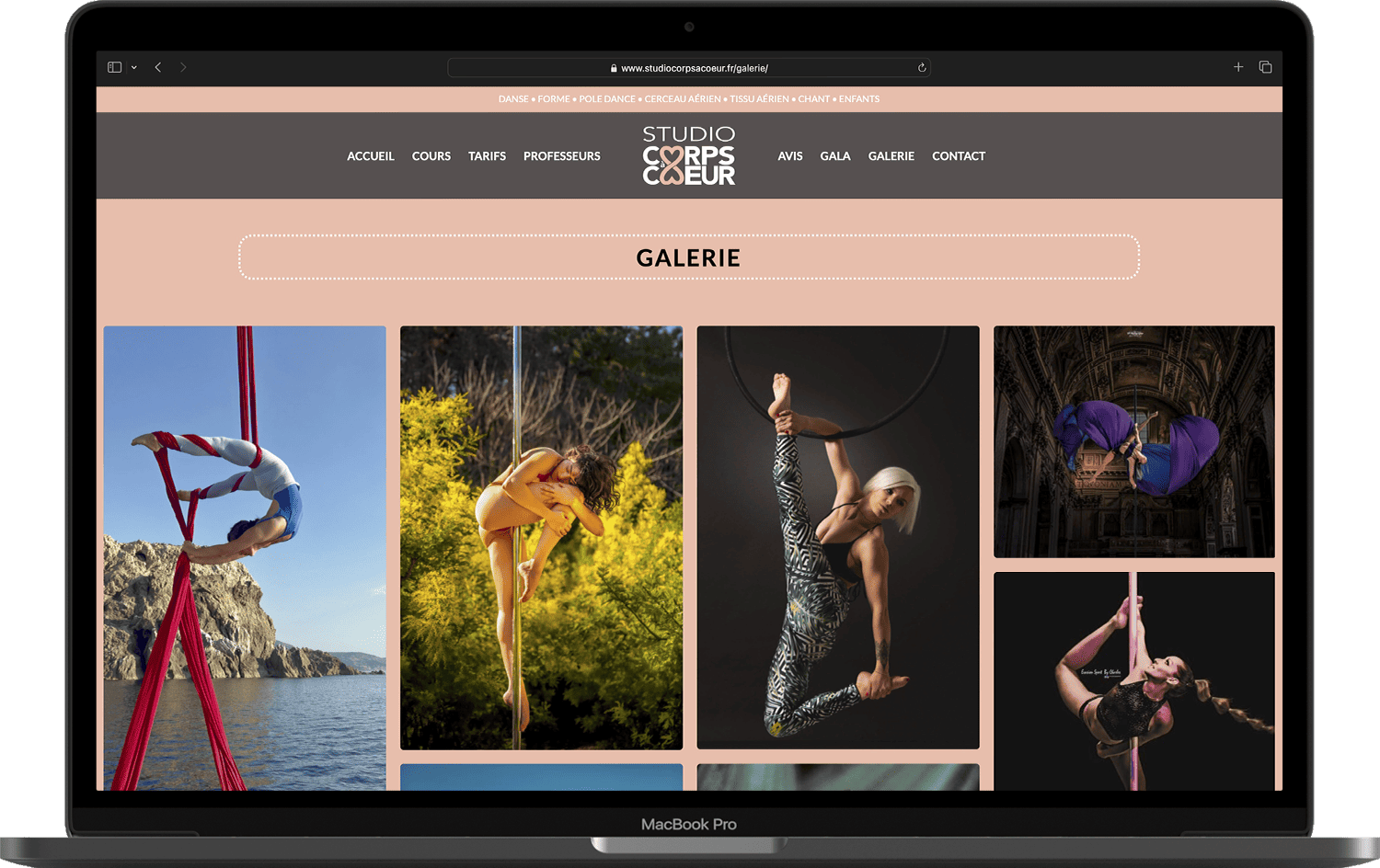 ECOLE DANSE SIX-FOURS - site internet