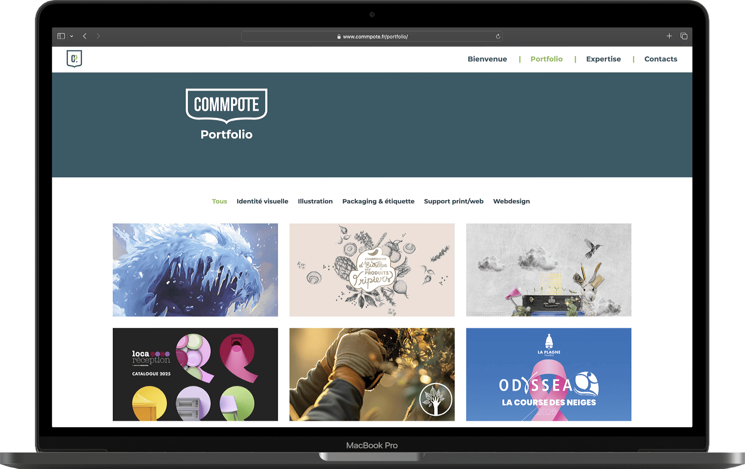 GRAPHISTE SAVOIE - site internet